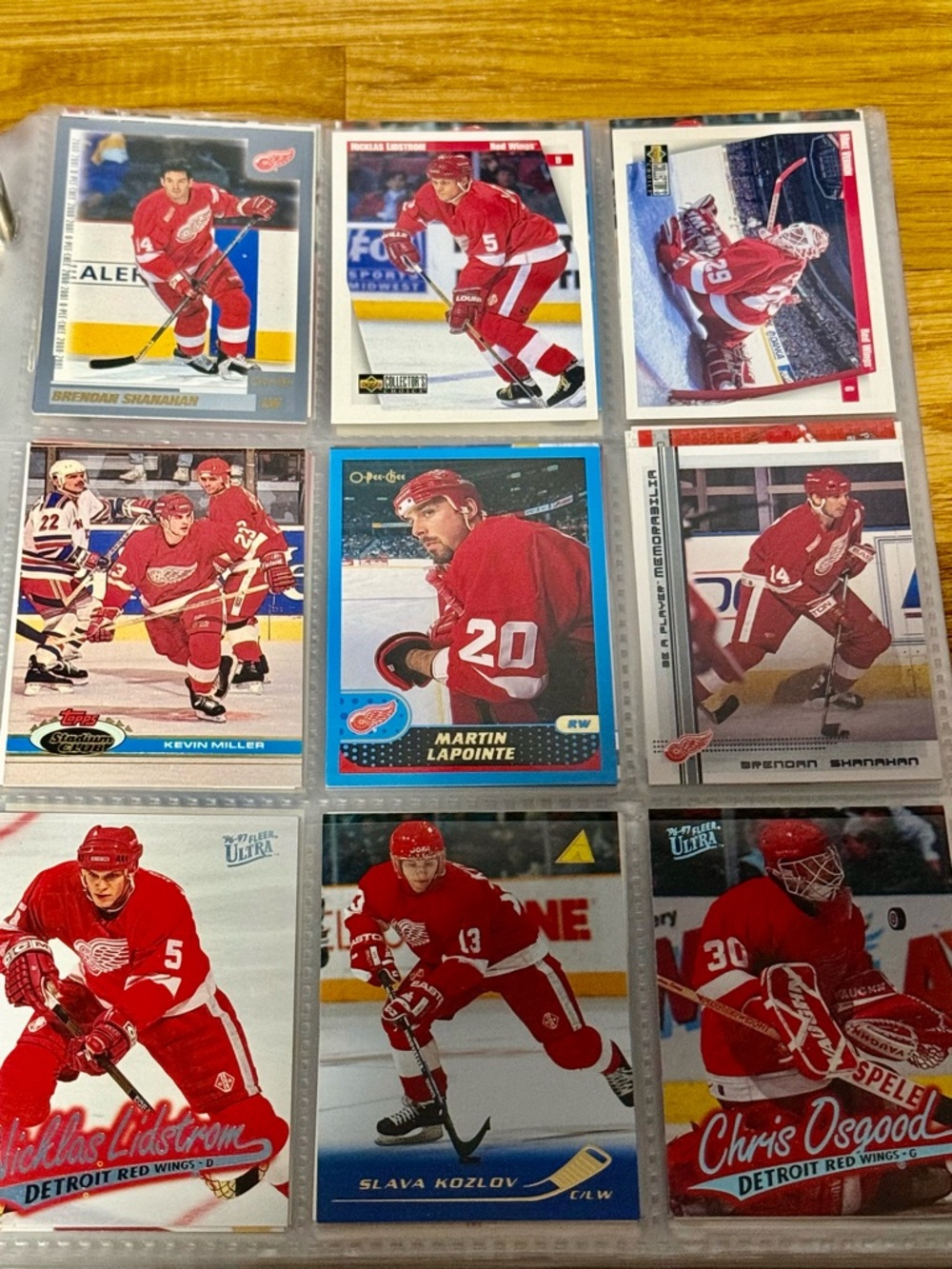 Binder Full Of 1990 2001 NHL Hockey Card - Picture 2 of 7